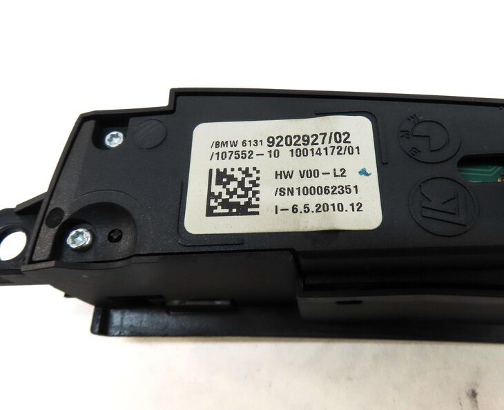 Thumbnail 6: 2011 BMW 535i (F10) SUSPENSION TRACTION CONTROL SWITCH BUTTON PANEL 61319202927