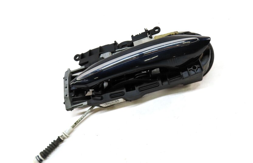 Thumbnail 3: 09-19 BMW 5 6 7 SERIES (F01 F07 F10 F12) RIGHT FRONT COMFORT DOOR HANDLE (BLUE)