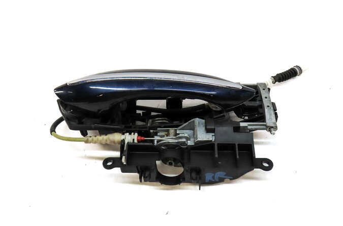 Thumbnail 4: 09-19 BMW 5 6 7 SERIES (F01 F07 F10 F12) RIGHT REAR COMFORT DOOR HANDLE (BLUE)