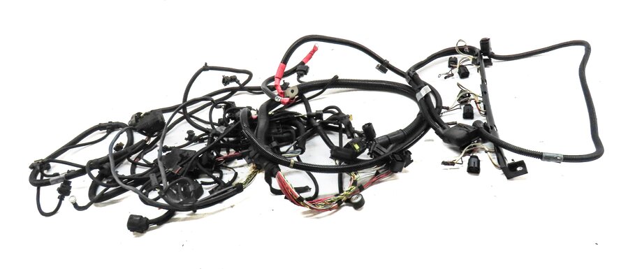Thumbnail 2: 2011 BMW 535i (F10) 3.0L N55 TURBO ENGINE WIRE WIRING HARNESS 760507601