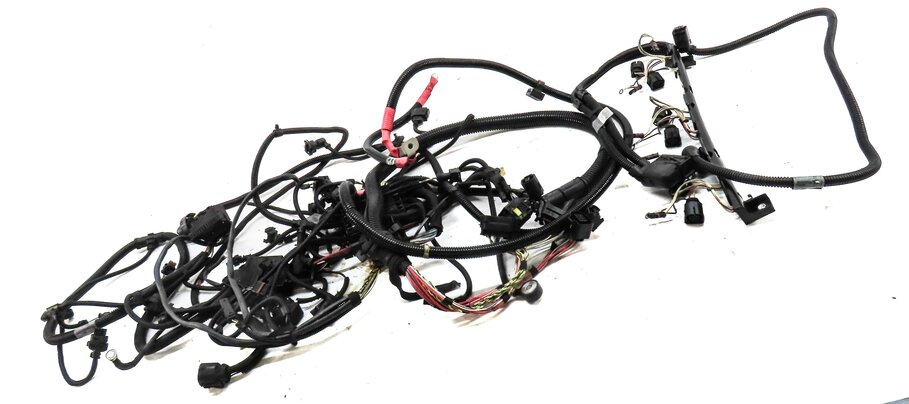 Thumbnail 3: 2011 BMW 535i (F10) 3.0L N55 TURBO ENGINE WIRE WIRING HARNESS 760507601