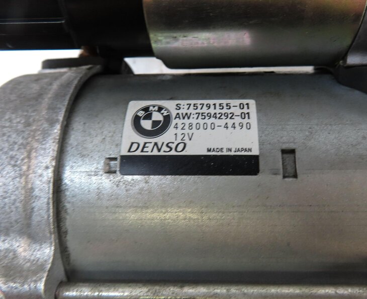Thumbnail 7: 06-11 BMW 328i 330i 525i 530i 740i X3 X5 X6 Z4 3.0L (N52 N54 N55) STARTER MOTOR