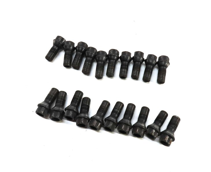 2011 BMW 535i (F10) FRONT REAR LEFT RIGHT WHEEL RIM LUG NUT BOLT SET 20