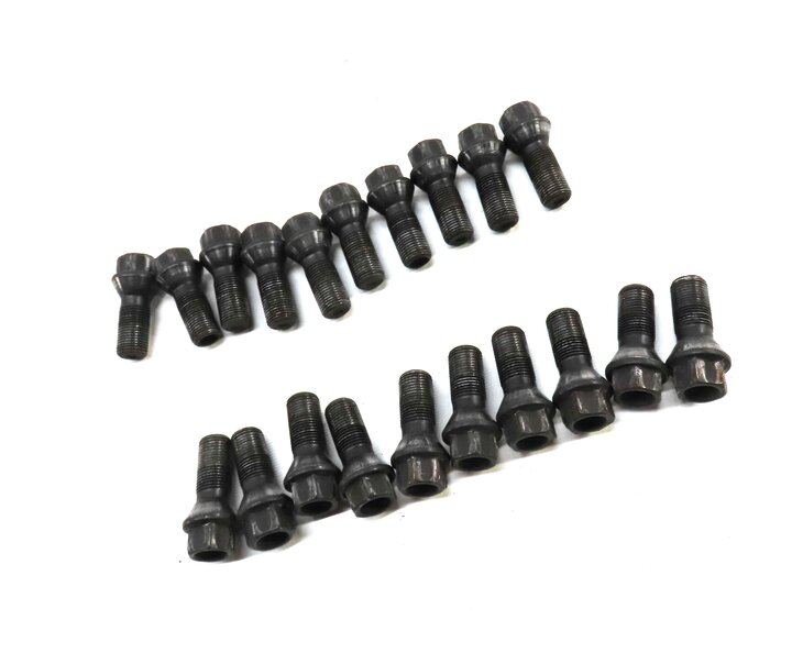 Thumbnail 3: 2011 BMW 535i (F10) FRONT REAR LEFT RIGHT WHEEL RIM LUG NUT BOLT SET 20