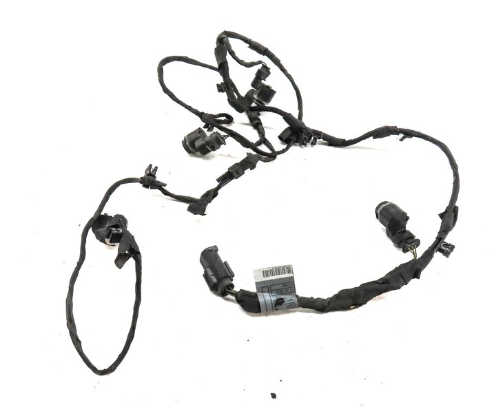 Thumbnail 2: 2011 BMW 535i (F10) FRONT PARK ASSIST PDC SENSOR SET4 (BLUE) & WIRE HARNESS