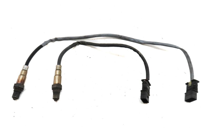 Thumbnail 2: 2011 BMW 535i (F10) 3.0L N55 TURBO ENGINE PRE POST CAT O2 OXYGEN SENSOR SET 2