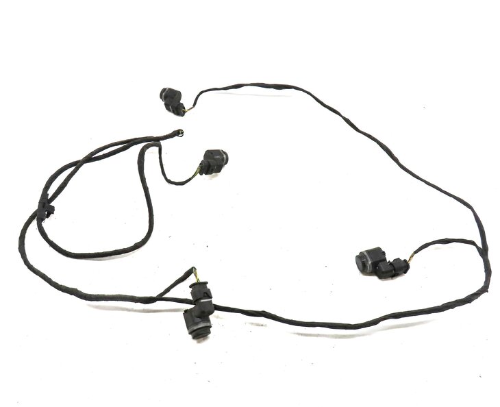 Thumbnail 2: 2011 BMW 535i (F10) REAR PARK ASSIST PDC SENSOR SET4 (BLUE) w/ WIRE HARNESS
