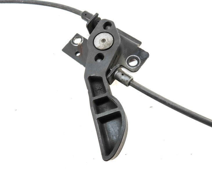 Thumbnail 8: 2011 BMW 535i F10 LEFT & RIGHT HOOD SAFETY CATCH HOOK SET2 & CABLE RELEASE LEVER