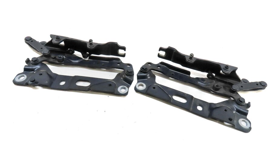 2011 BMW 528i 535i 550i (F10) LEFT & RIGHT FRONT HOOD HINGE SET (IMPERIAL BLUE)