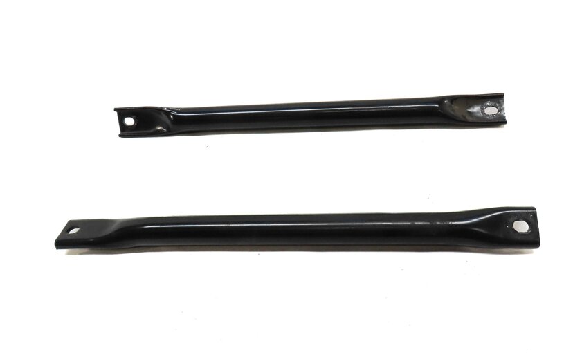 Thumbnail 2: 2011 BMW 535i (F10) 3.0L N55 TURBO ENGINE RADIATOR SUPPORT BAR BRACE PIPE SET 2