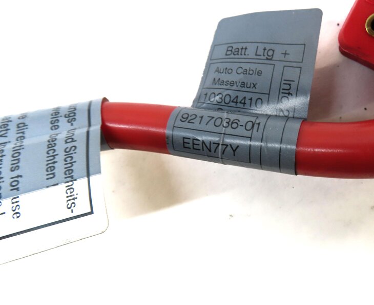 Thumbnail 5: 2011 BMW 535i (F10) POSITIVE BATTERY CABLE w/ TERMINAL 92170336