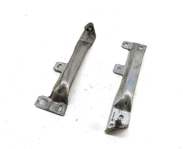 2011 BMW 535i (F10) FRONT BUMPER LEFT & RIGHT SUPPORT MOUNT BRACKET SET 2