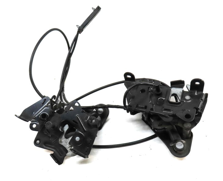 Thumbnail 2: 2011 BMW 535i (F10) LEFT & RIGHT HOOD LOCK LATCH SET 2 7206453 7183762