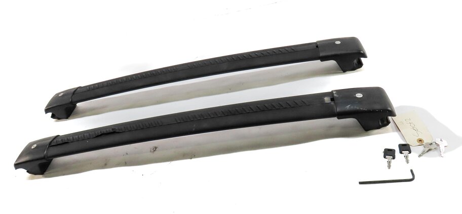 Thumbnail 3: 2008 MERCEDES GL450 (X164) LUGGAGE ROOF RACK (SIDE-TO-SIDE) SET 2 w/ KEYS