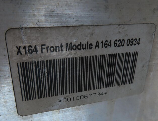 Thumbnail 7: 2007-2012 MERCEDES GL-CLASS (X164) FRONT BUMPER REINFORCEMENT BAR IMPACT BRACE