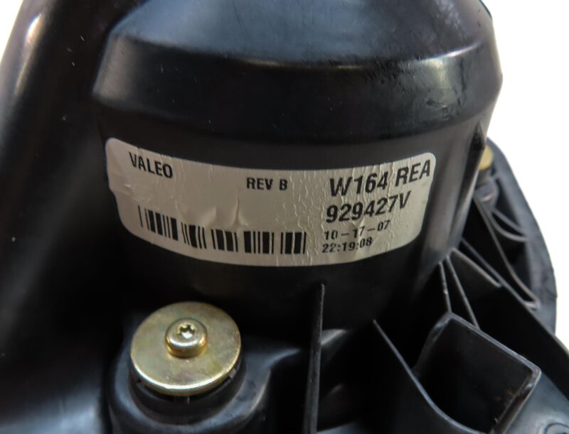 Thumbnail 6: 06-13 MERCEDES GL ML R CLASS (W164 W251 X164) REAR HEATER A/C BLOWER FAN MOTOR