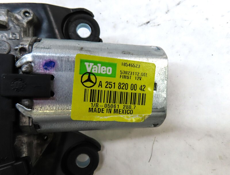 Thumbnail 6: 07-17 MERCEDES BENZ GL ML R CLASS (W164 W166 W251 X164 X166) REAR WIPER MOTOR
