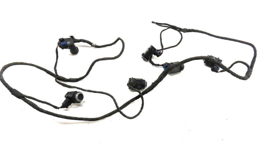 Thumbnail 2: 2008 MERCEDES GL450 (X164) FRONT PARK ASSIST PDC SENSOR SET4 (BLUE) w/ HARNESS