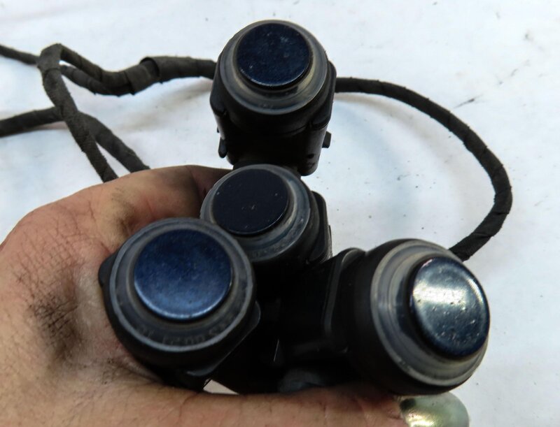 Thumbnail 5: 2008 MERCEDES GL450 (X164) FRONT PARK ASSIST PDC SENSOR SET4 (BLUE) w/ HARNESS