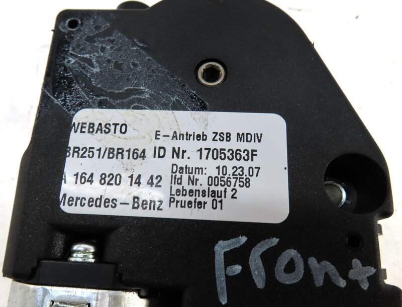 Thumbnail 6: 07-12 MERCEDES GL ML R CLASS (X164 W164 W251) POWER SUNROOF MOTOR SUN ROOF MOTOR