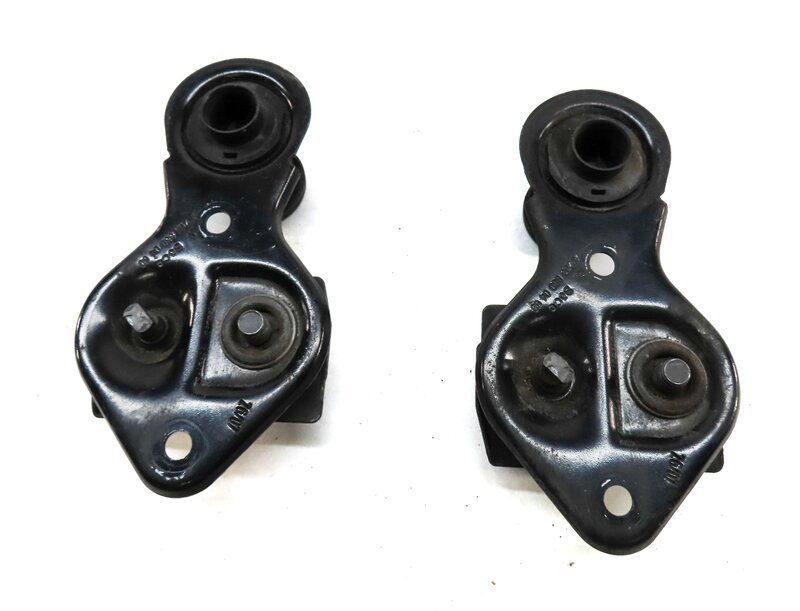 Thumbnail 5: 2008 MERCEDES GL450 (X164) HOOD SAFETY CATCH HOOK w/ RELEASE LEVER & SPRING SET3