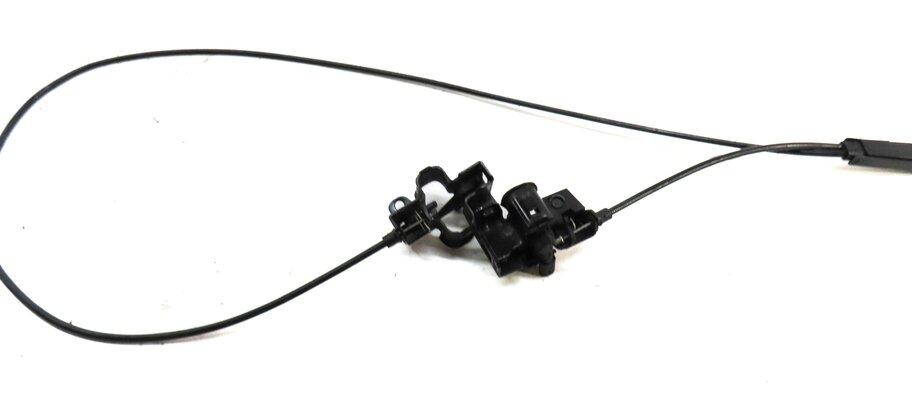 Thumbnail 4: 2008 MERCEDES GL450 X164 FRONT HOOD LEFT & RIGHT LOCK LATCH w/ CABLE 2198800160