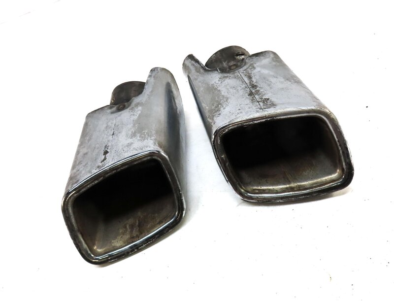 Thumbnail 3: 2008 MERCEDES GL450 (X164) 4.6L M273 ENGINE LEFT & RIGHT EXHAUST MUFFLER TIP SET