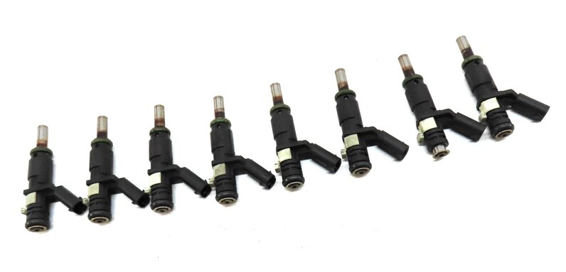 Thumbnail 3: 06-12 MERCEDES C E G GL ML S SL (W204 W212 W221 W164 X164) FUEL INJECTOR SET 8