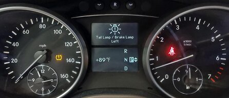 Thumbnail 2: 2008 MERCEDES BENZ GL ML CLASS (W164 X164) SPEEDOMETER GAUGE (MPH / USA / 144k)