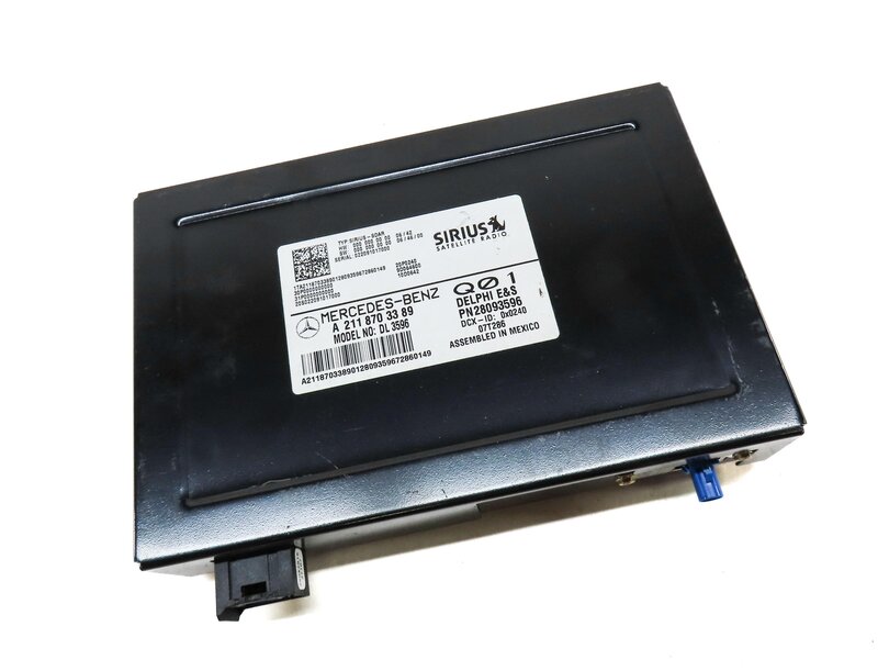 Thumbnail 3: 2008 MERCEDES GL450 (X164) SIRIUS SATELLITE RADIO CONTROL MODULE 2118703389