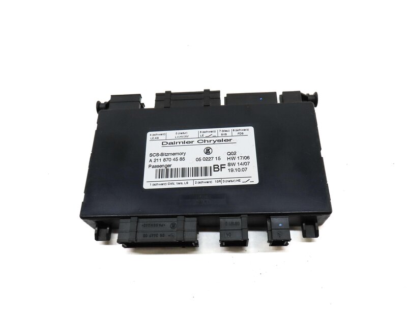 Thumbnail 2: 2008 MERCEDES GL450 (X164) FRONT RIGHT SEAT CONTROL MODULE 2118704585