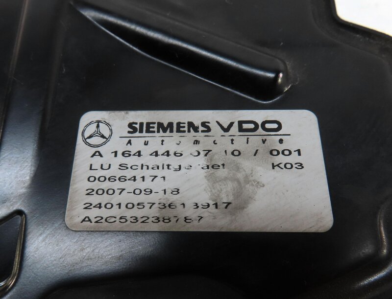 Thumbnail 4: 06-09 MERCEDES CL500 GL320 GL450 GL550 ML320 ML350 - TRANSMISSION CONTROL MODULE