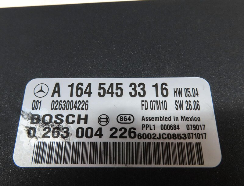 Thumbnail 4: 06-08 MERCEDES GL320 GL450 GL550 ML320 ML350 ML500 - PDC PARK DISTANCE MODULE