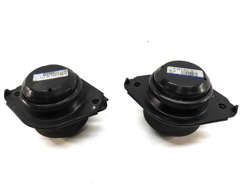 Thumbnail 2: 2008 MERCEDES GL450 (X164) 4.6L M273 LEFT & RIGHT ENGINE MOTOR MOUNT SET 2