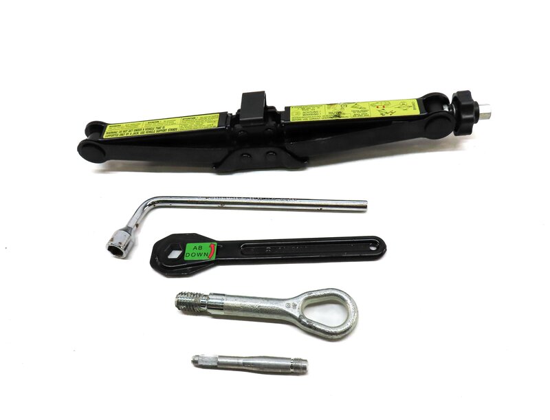 Thumbnail 2: 2008 MERCEDES GL450 (X164) EMERGENCY ROADSIDE SCISSOR JACK w/ TOOLS 4145810049