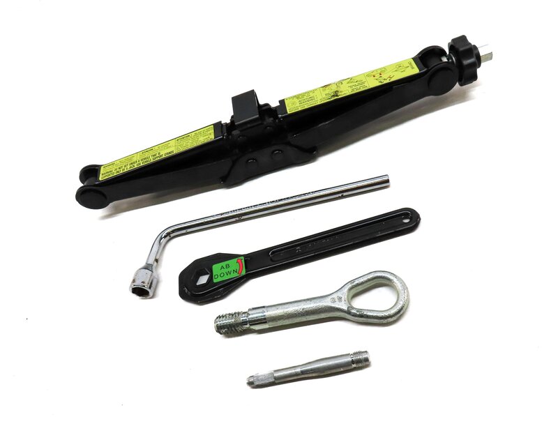 Thumbnail 3: 2008 MERCEDES GL450 (X164) EMERGENCY ROADSIDE SCISSOR JACK w/ TOOLS 4145810049
