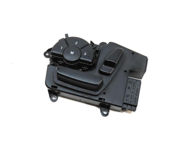 2008 MERCEDES GL450 (X164) FRONT LEFT SEAT ADJUST SWITCH w/ LUMBAR (BLACK)