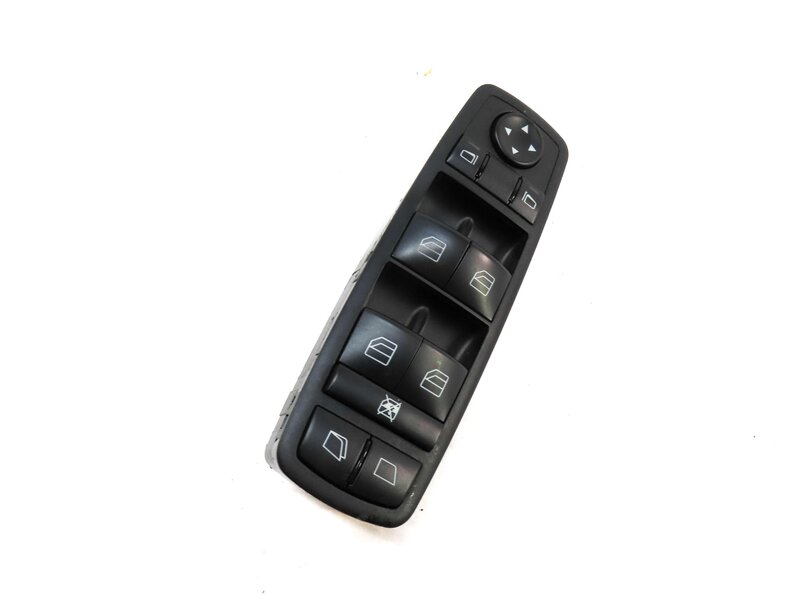07-12 MERCEDES GL R CLASS X164 W251 FRONT LEFT DRIVER MASTER WINDOW SWITCH BLACK