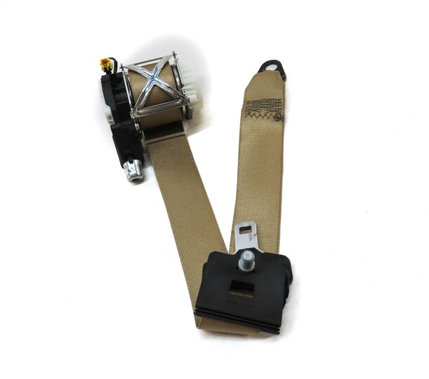 Thumbnail 3: 2008 MERCEDES GL450 X164 REAR 2ND ROW RIGHT SEATBELT SEAT BELT RETRACTOR (BEIGE)