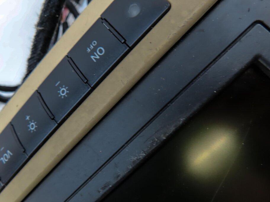 Thumbnail 9: 06-12 MERCEDES GL R CLASS FRONT LEFT OR RIGHT DVD TV ENTERTAINMENT SCREEN BROWN