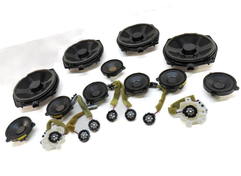 Thumbnail 17: 2013 LAND RANGE ROVER (L405) RADIO STEREO WOOFER MIDRANGE TWEETER SPEAKER SET 18