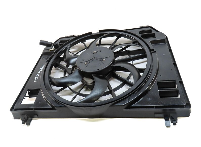 Thumbnail 2: 13-16 RANGE ROVER SPORT (L405 L494) CONDENSER ELECTRIC COOLING FAN & SHROUD