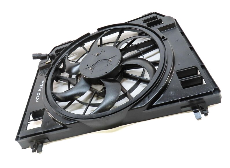 Thumbnail 3: 13-16 RANGE ROVER SPORT (L405 L494) CONDENSER ELECTRIC COOLING FAN & SHROUD