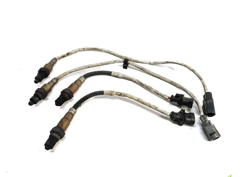 Thumbnail 2: 2013 LAND RANGE ROVER L405 5.0L SUPER ENGINE PRE POST CAT O2 OXYGEN SENSOR SET 4