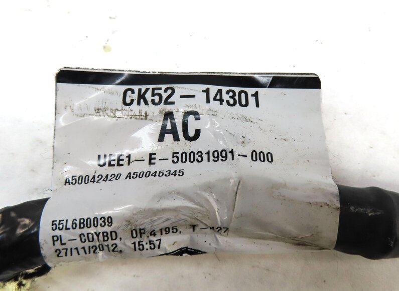 Thumbnail 5: 2013 LAND RANGE ROVER (L405) NEGATIVE BATTERY CABLE w/ INTELLIGENT BATTERY IBS