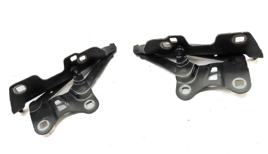 Thumbnail 3: 2013-2022 RANGE ROVER SPORT (L405 L494) LEFT & RIGHT HOOD HINGE SET (BLACK)