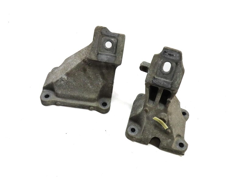 2013 LAND RANGE ROVER L405 5.0L SUPER LEFT RIGHT ENGINE MOTOR MOUNT BRACKET SET2