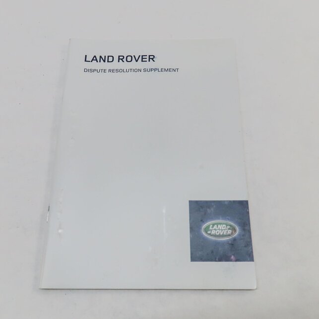 Thumbnail 5: 2013 LAND RANGE ROVER (L405) OWNERS MANUAL BOOKLET SET 4 w/ CARRYING CASE