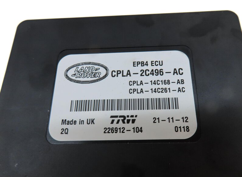 Thumbnail 4: 2013 LAND RANGE ROVER (L405) EMERGENCY HILL PARKING E-BRAKE CONTROL MODULE