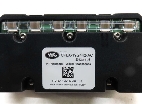 Thumbnail 4: 2013 LAND RANGE ROVER (L405) WIRELESS HEADPHONE TRANSMITTER MODULE CPLA19G442AC